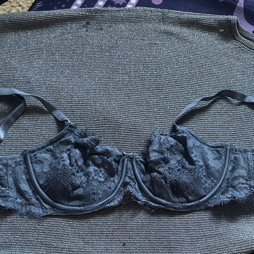 Victoria's Secret Black Lace Bra